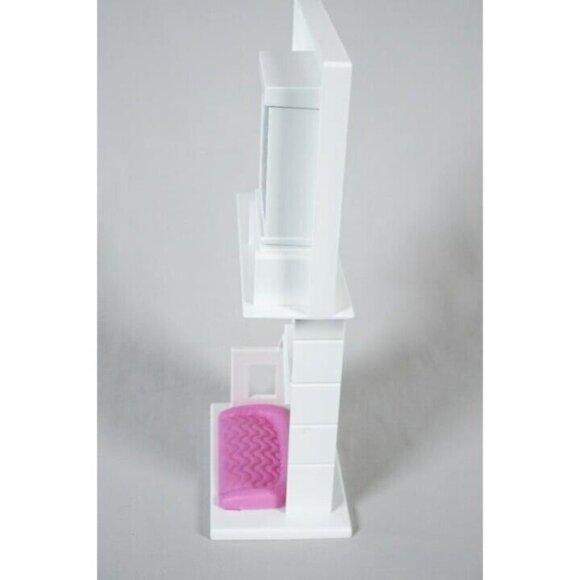 2021 Barbie Dreamhouse Replacement Part TV Television Fireplace Pet Bed - Picture 2 of 5